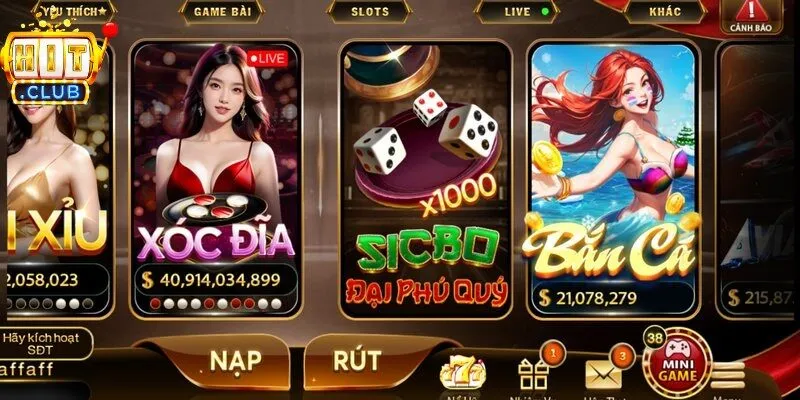 Hướng dẫn tham gia casino & Bắn cá Hitclub trực tuyến đơn giản 