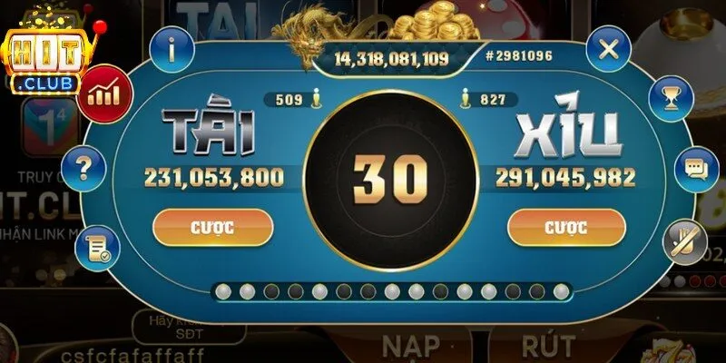 Tài xỉu trực tuyến với tỷ lệ trả thưởng cực kỳ cao